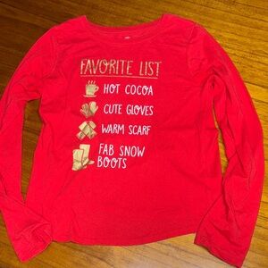 Girls long sleeve shirt